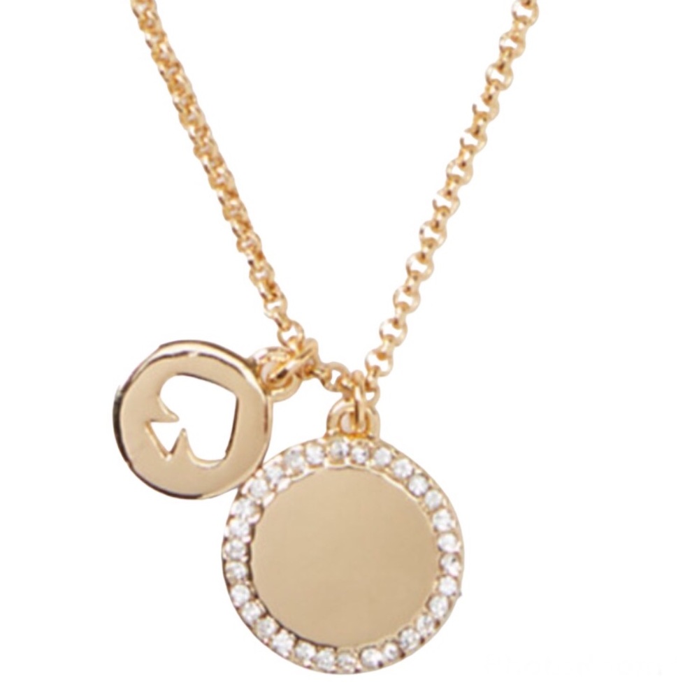 Kate Spade Spot the Spade Pave Charm Pendant
